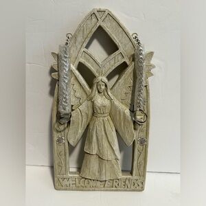 New Angel “Welcome Friends” Indoor/Outdoor Sign